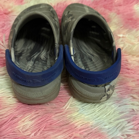Kids' Gray and Blue Water Shoes - Picture 3 of 5